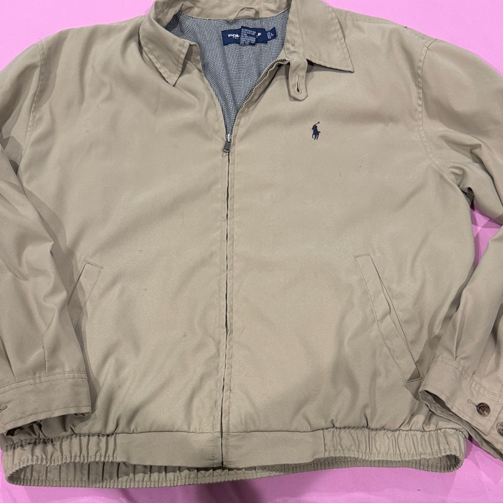 Polo by Ralph Lauren Men's Beige Lightweight Jacket
